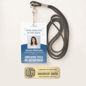 personalized-employee-photo-id-badge-name-tag-business-company-corporate-logo
