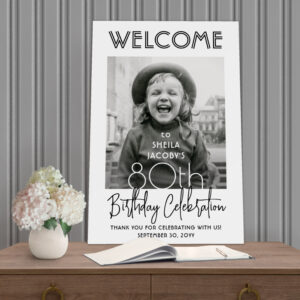 Birthday-Party-Welcome-Sign-Photo-Chic-Modern-Vintage